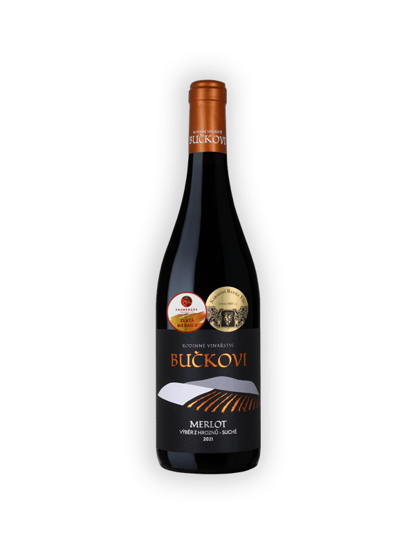 merlot vyber z hroznu suche 2021